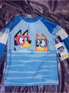 Bluey & Bingo Swim Shirt